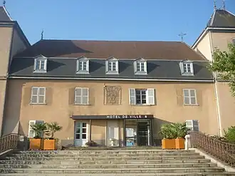 The town hall in Saint-Bonnet-de-Mure