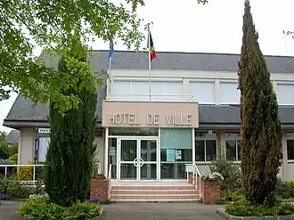 The town hall of Saint-Erblon