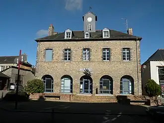 The town hall of Saint-Germain-sur-Ille