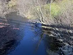 Ruisseau Ayotte, from bride pont P-01551, rang Price