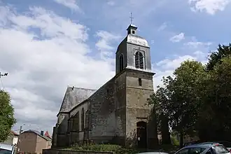 The church in Saint-Morel
