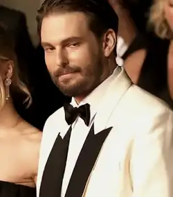 Sam Levinson speaking at the 2018 San Diego Comic-Con