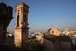 Skyline of Sammichele as seen from Castello Caracciolo
