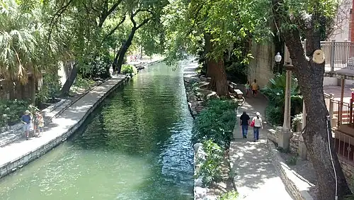 River Walk, San Antonio, Texas (1939)