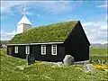 Church of Sandur, Faroe Islands.