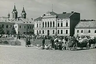 Market square, before 1936