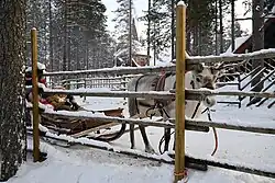 Santa Claus Village at Rovaniemi, Finlnd