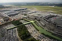 Image 51The São Paulo–Guarulhos International Airport is connected with the São Paulo Metro. (from Economy of Brazil)