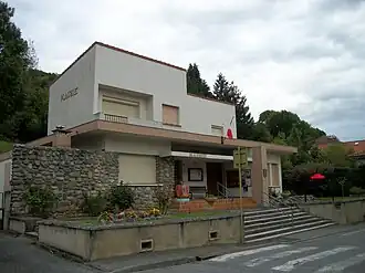 The town hall in Sauveterre-de-Comminges