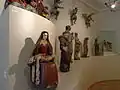 Christian statuary in the art and history section