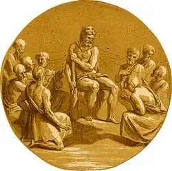 Drawing by School of Raphael