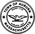Official seal of Auburn, Massachusetts