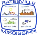 Official seal of Batesville, Mississippi
