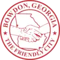 Official seal of Bowdon, Georgia