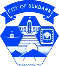 Official seal of Burbank, California