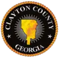 Official seal of Clayton County