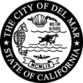 Official seal of Del Mar, California