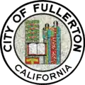 Official seal of Fullerton, California