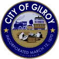 Official seal of Gilroy, California