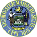 Official seal of Leominster, Massachusetts
