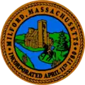 Official seal of Milford, Massachusetts