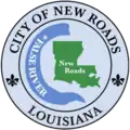 Official seal of New Roads, Louisiana