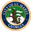 Official seal of St. Marys, Georgia