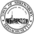 Official seal of Shrewsbury, Massachusetts