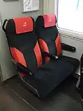 Standard-class fixed seating