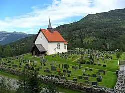 View of the local Seljord Church