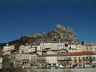 A general view of the village of Serres