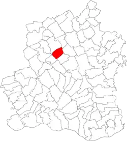 Location in Teleorman County