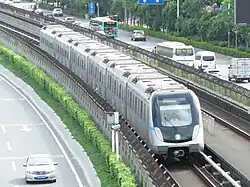 CSR Nanjing Puzhen train