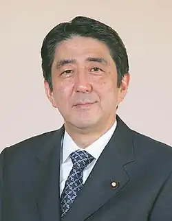 Japan Shinzō Abe, Prime Minister[7]