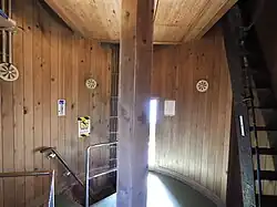 Interior of the lighthouse