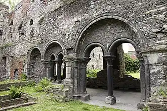 Ruins of St. Bavo's Abbey
