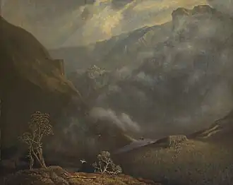 A Scene near Capel-Curig, North Wales, 1811