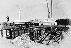 Another view of storage for furnaces (1897)