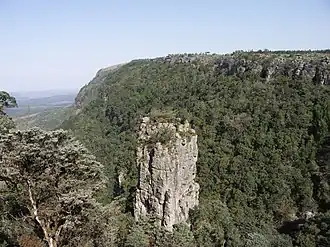 "The Pinnacle" near Graskop.