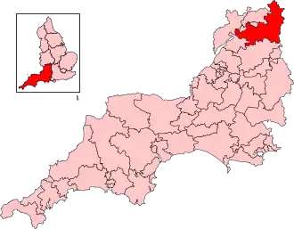 Map of constituency
