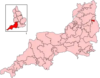 Map of constituency