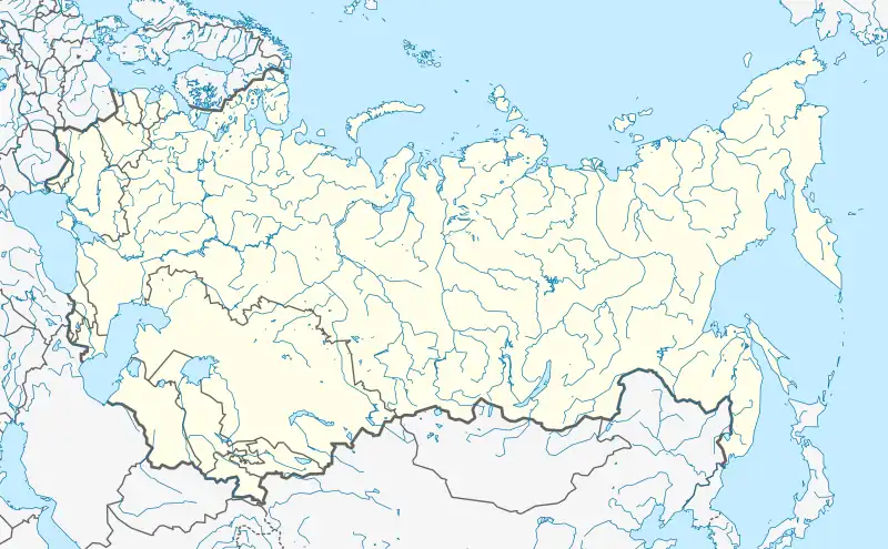 Dushanbe is located in the Soviet Union