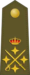 General de ejército (Spanish Army)[22]