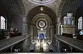 Interior of the synagogue