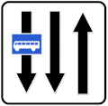 Bus lane ahead