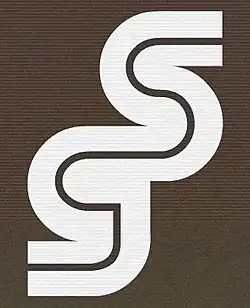 A curvy line forms the letters "S" and "G"