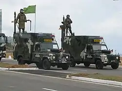 SLA Bomb Disposal Units on Victory Day Parade.