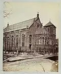 St. Clement's Church circa 1870, after removal of the spire