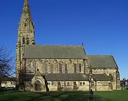 St Mary's church from the south