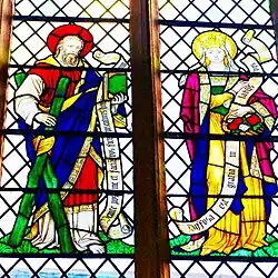 St Andrew and St Elisabeth by F. C. Eden